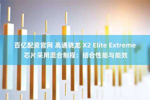百亿配资官网 高通骁龙 X2 Elite Extreme 芯片采用混合制程：结合性能与能效